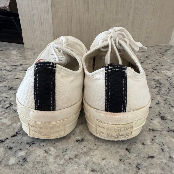 Converse Converse x Comme Des Garcons PLAY All Star Chuck '70 Ox - White 10W/8M - Picture 5 of 5